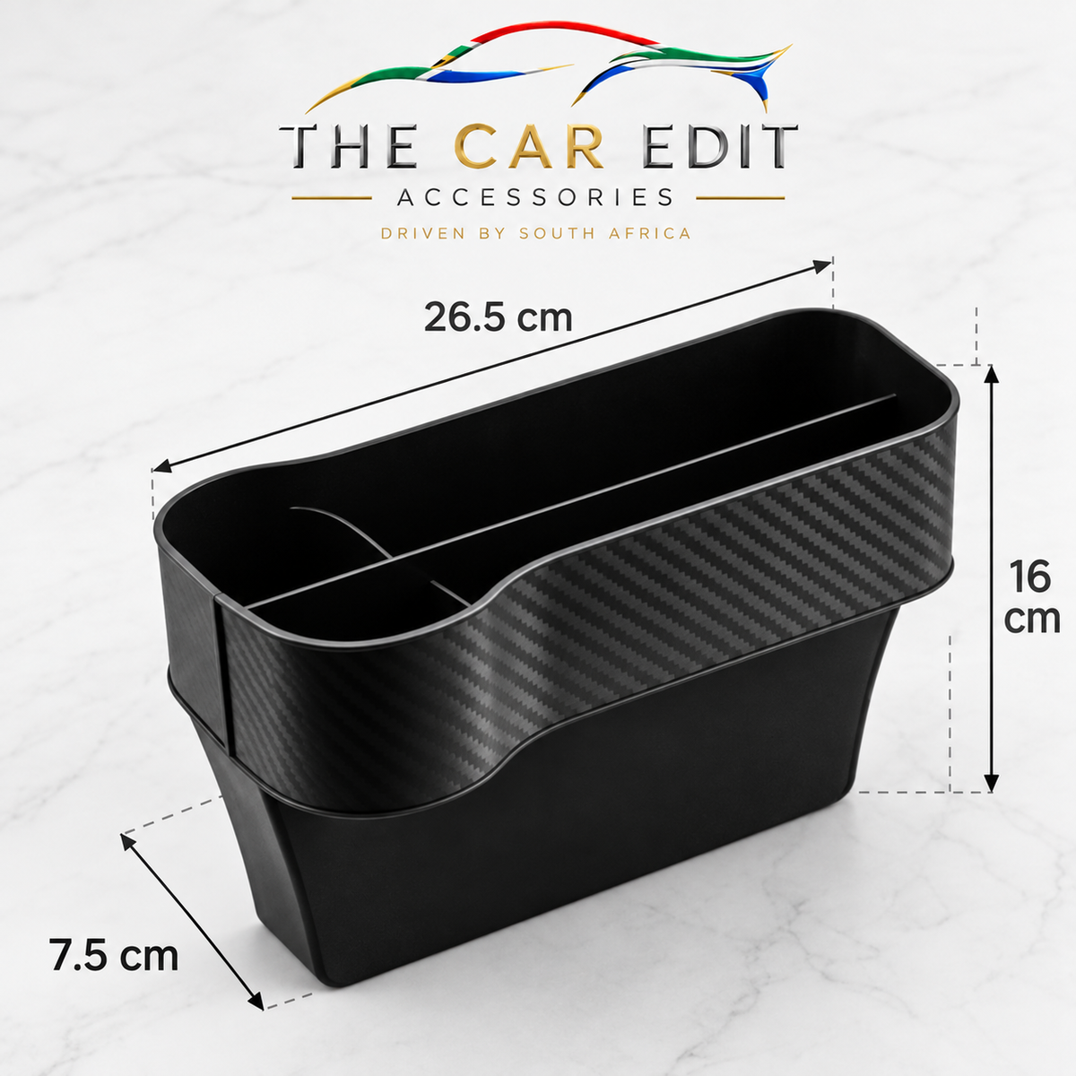 Gap Keeper dimensions: 26.5 cm long, 16 cm high and 7.5 cm wide